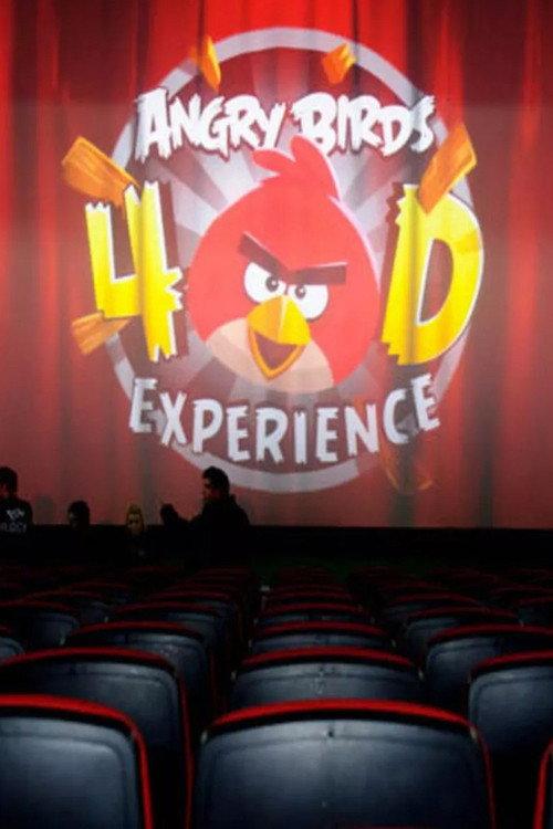 Angry Birds 4D Experience 2014 official movie poster