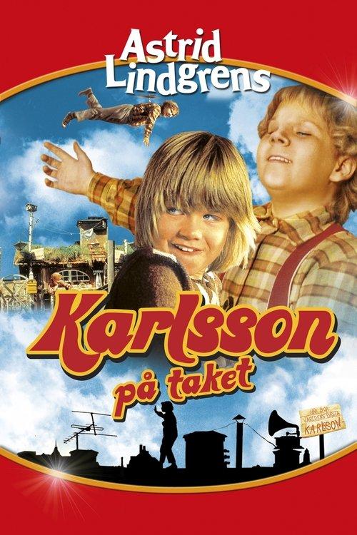 Karlsson on the Roof 1974 official movie poster