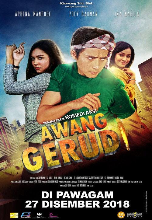 Awang Gerudi 2018 official movie poster