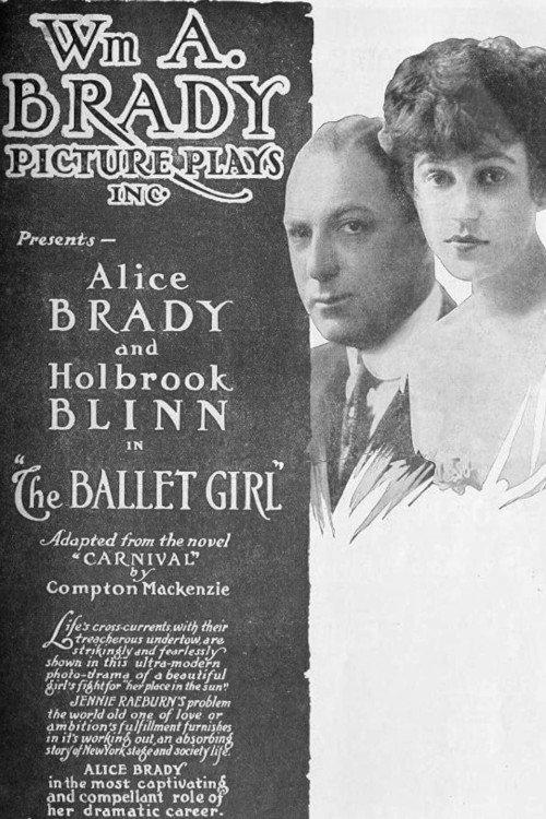 The Ballet Girl 1916 official movie poster