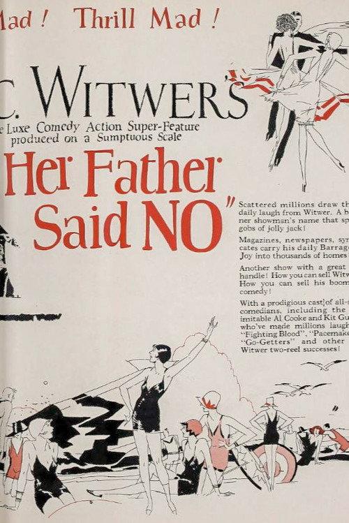 Her Father Said No 1927 official movie poster