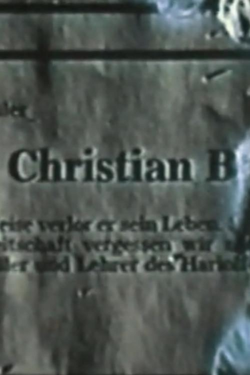 Christian B. 1996 official movie poster