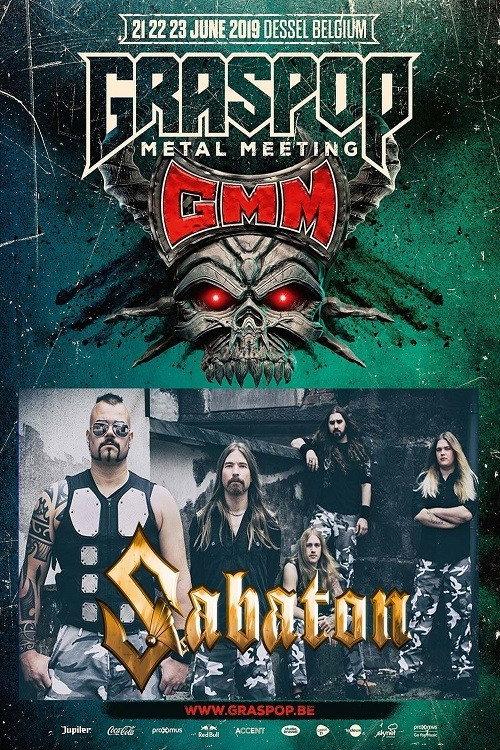 Sabaton: Graspop 2012 official movie poster