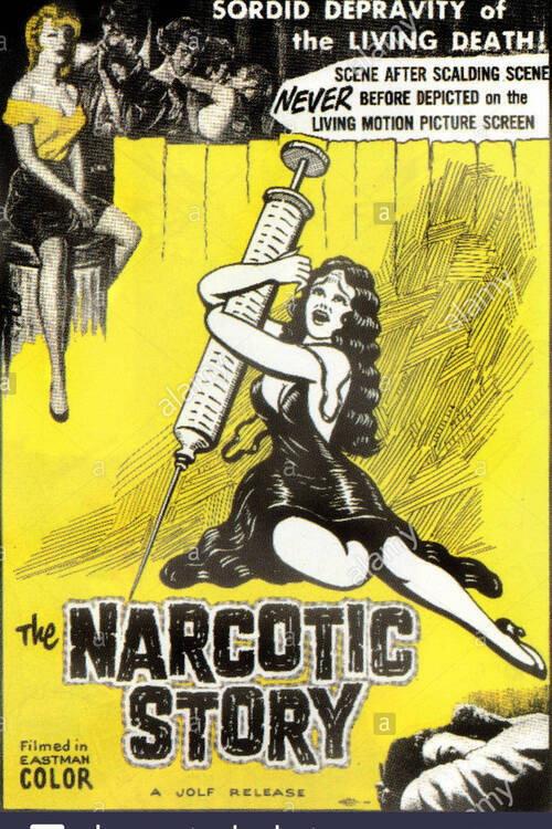The Narcotics Story 1958 official movie poster