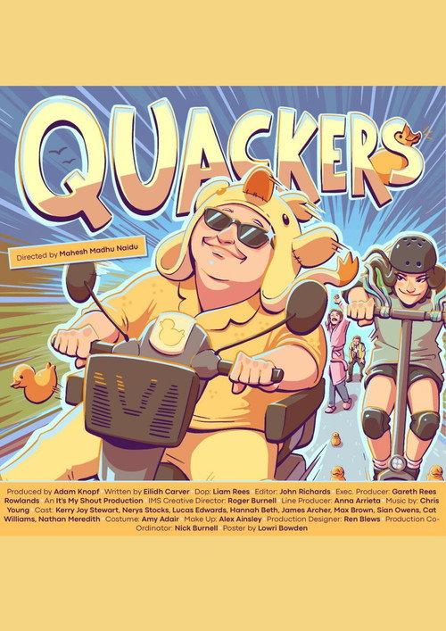 Quackers 2024 official movie poster