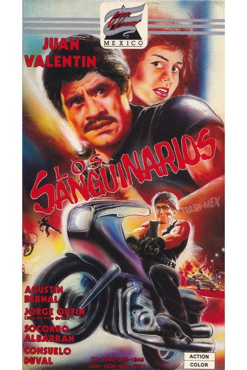 Los Sanguinarios 1988 official movie poster