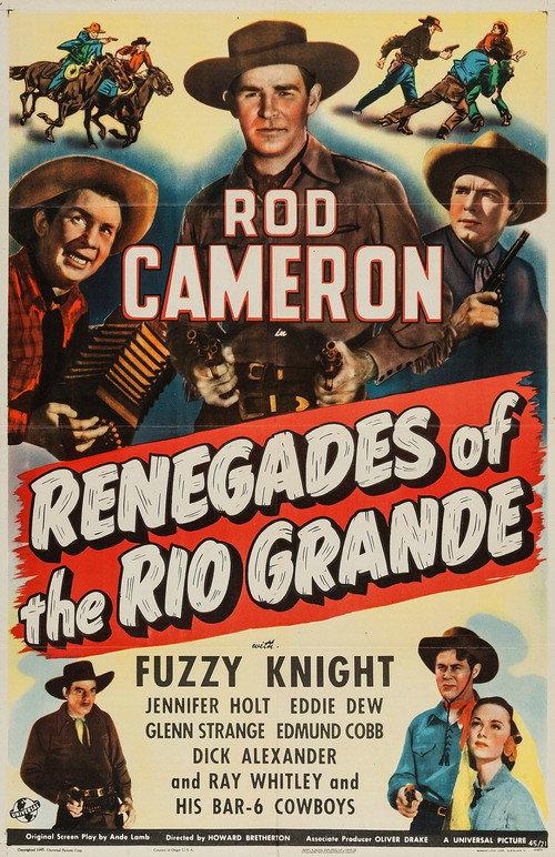 Renegades of the Rio Grande 1945 official movie poster