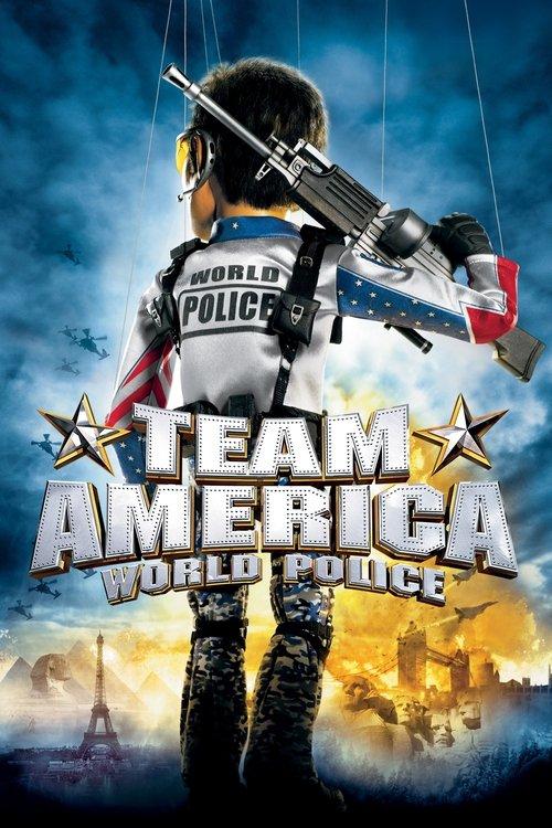 Team America: World Police 2004 official movie poster