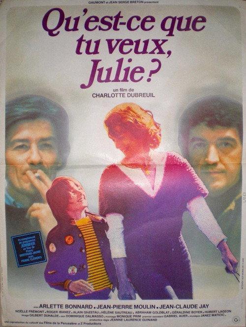 What Do You Want, Julie? 1977 official movie poster