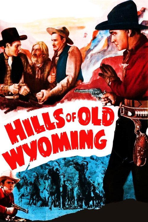 Hills of Old Wyoming 1937 official movie poster