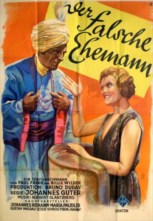 The Wrong Husband 1931 official movie poster