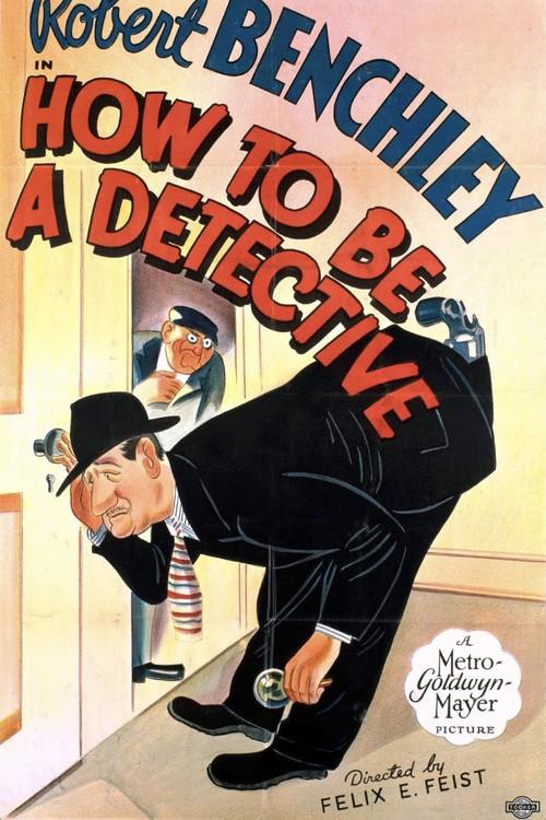 How to Be a Detective 1936 official movie poster