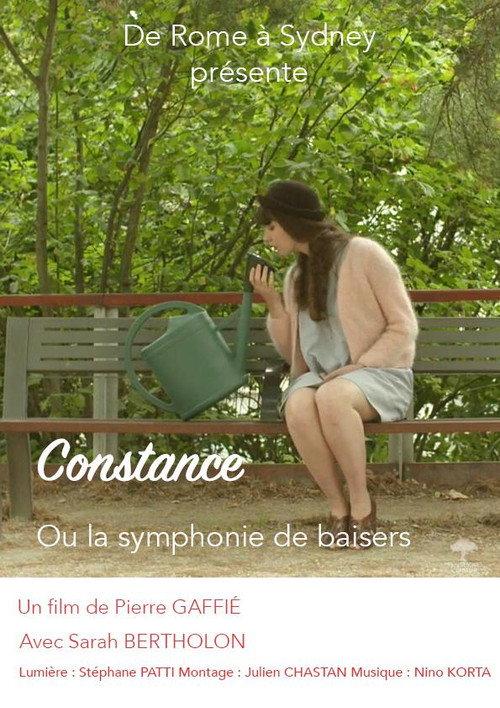 Constance, or the Symphony of Kisses 2018 official movie poster