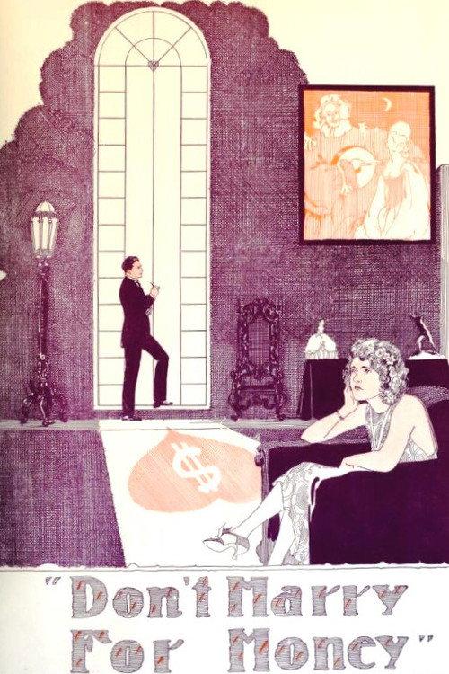 Don't Marry for Money 1923 official movie poster