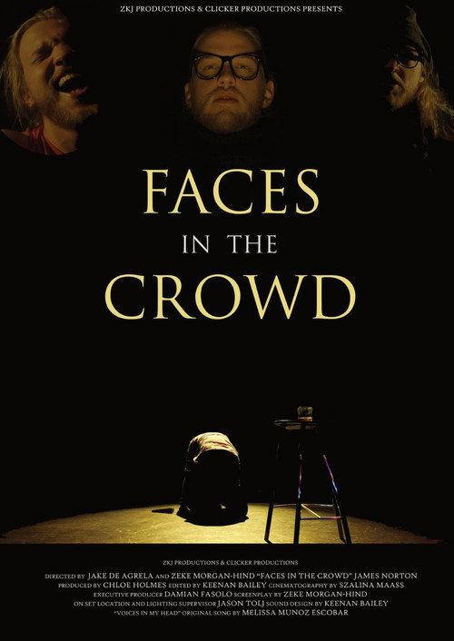 Faces in the Crowd 2018 official movie poster