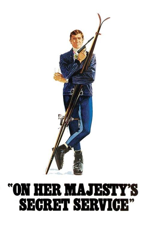 On Her Majesty's Secret Service 1969 official movie poster