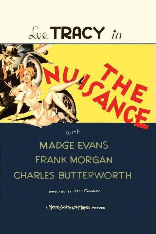 The Nuisance 1933 official movie poster