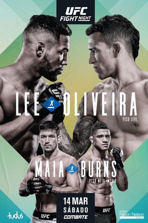 UFC Fight Night 170: Lee vs. Oliveira 2020 official movie poster