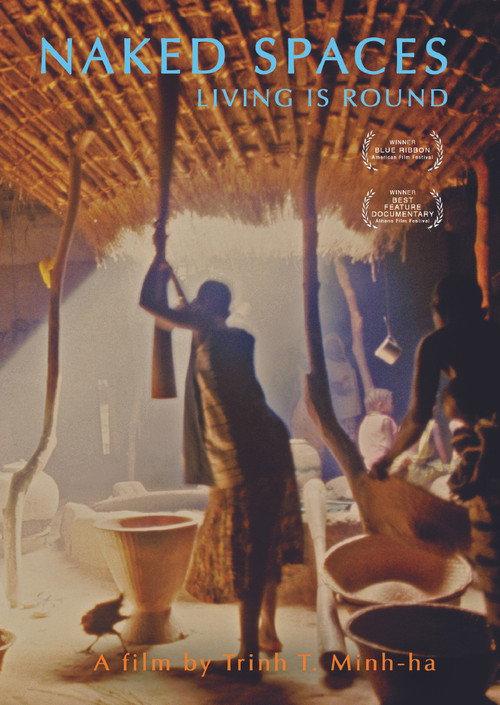 Naked Spaces: Living Is Round 1985 official movie poster