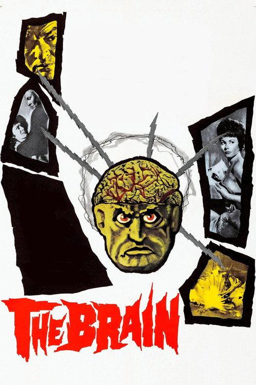 The Brain 1962 official movie poster