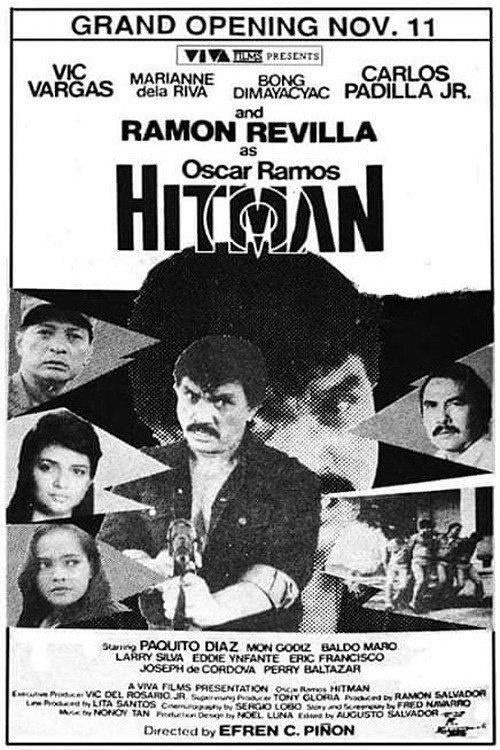 Oscar Ramos: Hitman 1987 official movie poster