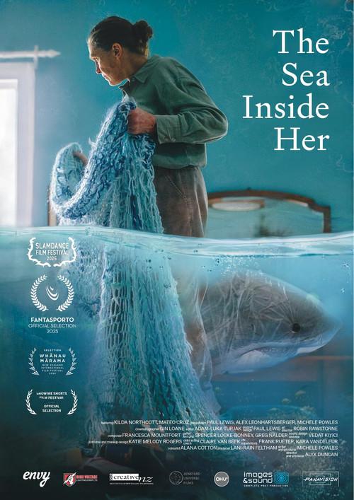 The Sea Inside Her 2024 official movie poster