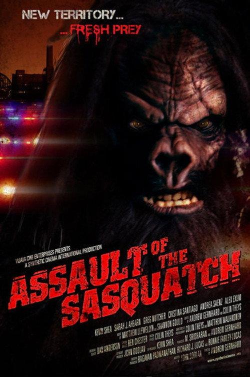 Assault of the Sasquatch 2010 official movie poster