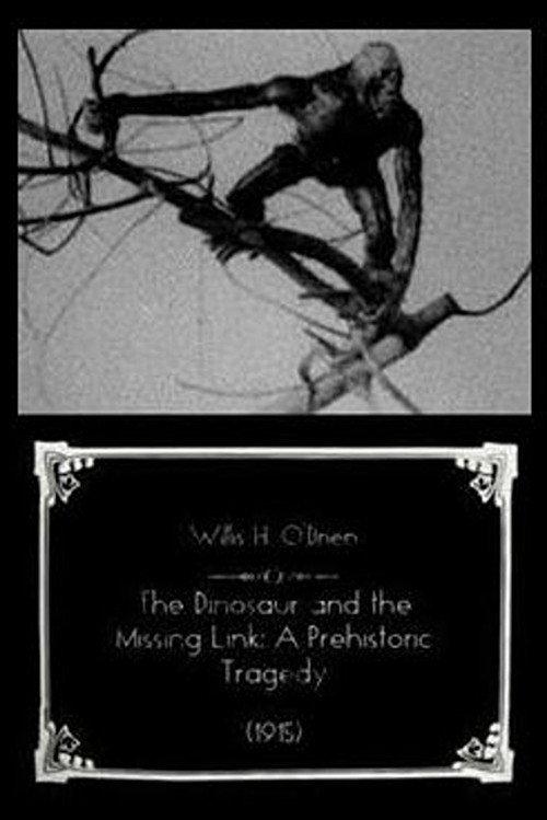 The Dinosaur and the Missing Link: A Prehistoric Tragedy 1915 official movie poster
