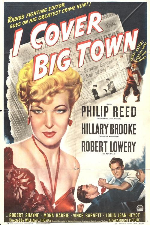 I Cover Big Town 1947 official movie poster