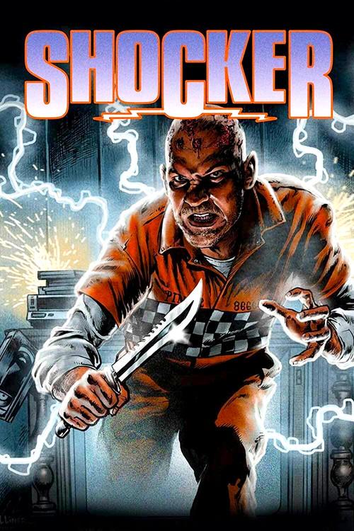 Shocker 1989 official movie poster