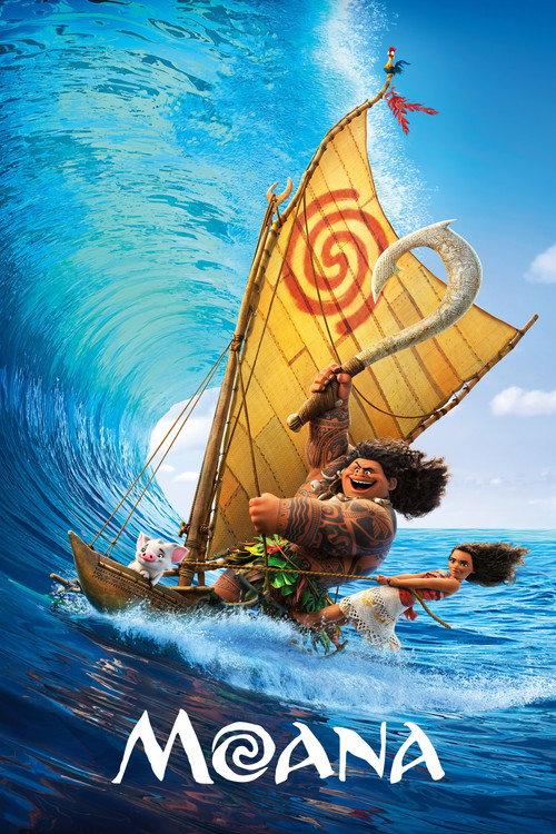 Moana 2016 official movie poster