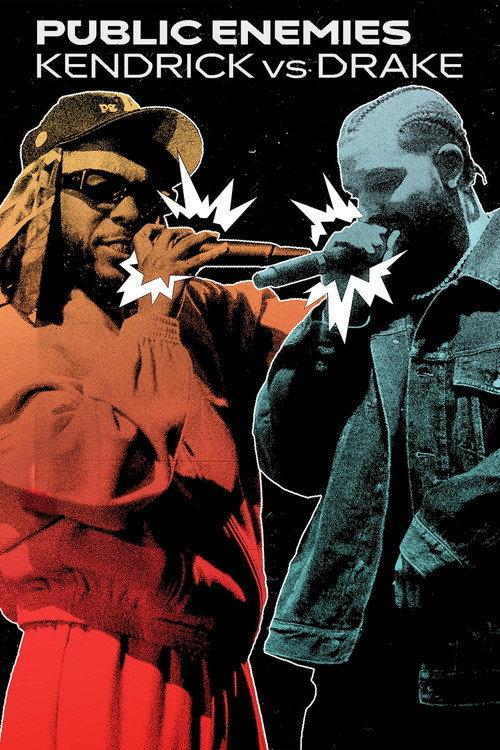 Public Enemies: Kendrick vs Drake 2024 official movie poster