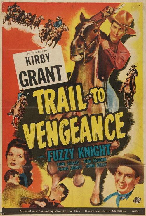 Trail to Vengeance 1945 official movie poster
