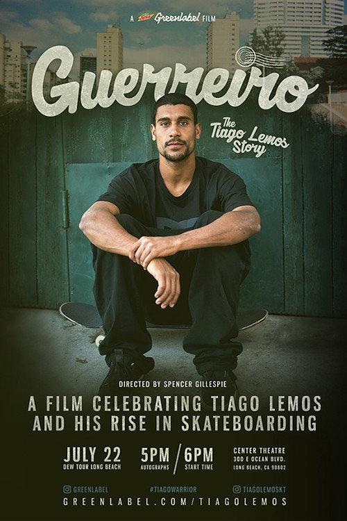 Guerreiro: The Tiago Lemos Story 2016 official movie poster