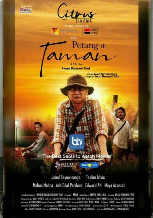 Petang di Taman 2022 official movie poster