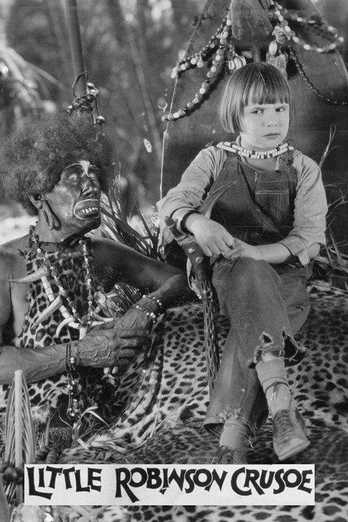 Little Robinson Crusoe 1924 official movie poster
