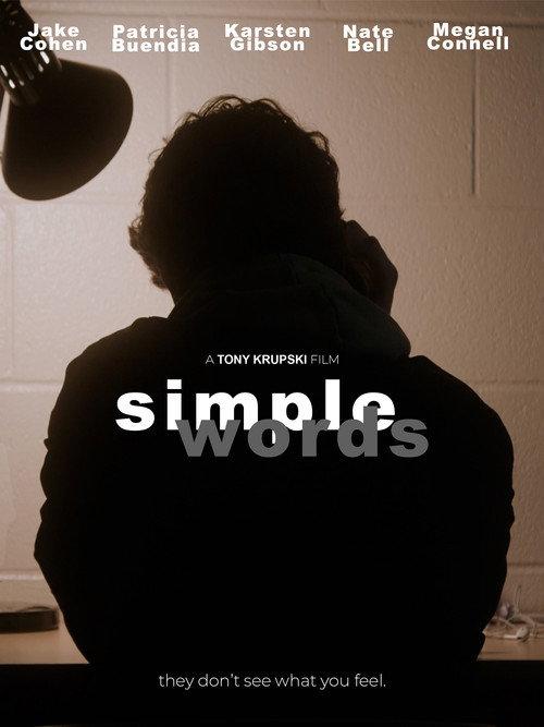 Simple Words 2023 official movie poster