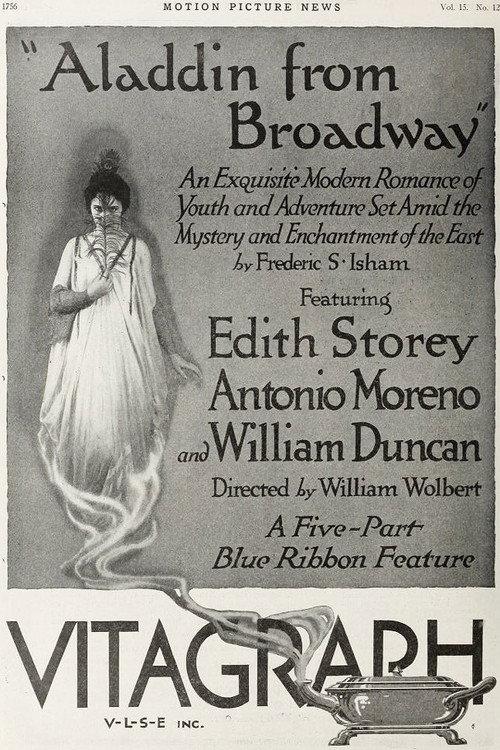 Aladdin from Broadway 1917 official movie poster