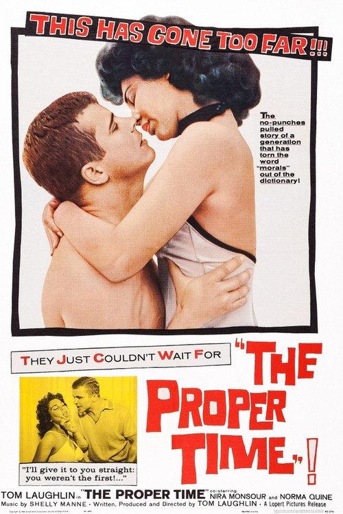 The Proper Time 1960 official movie poster
