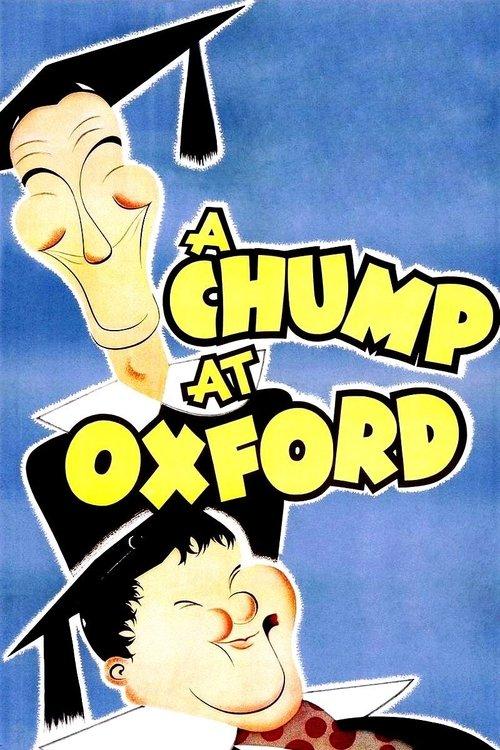 A Chump at Oxford 1940 official movie poster