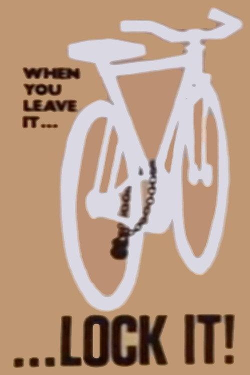 Bicycle Thefts 1974 official movie poster