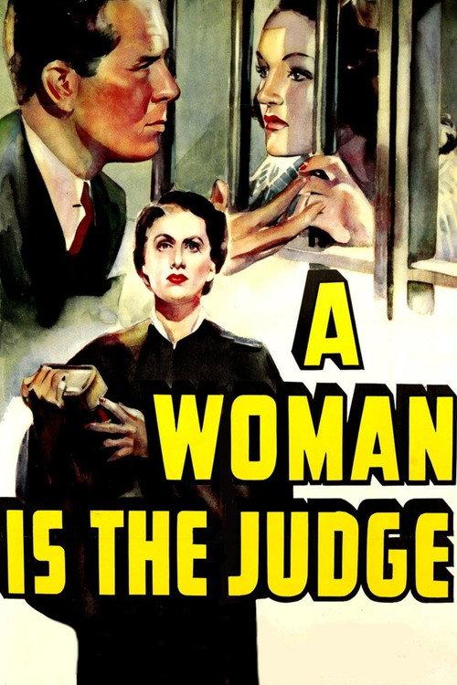 A Woman is the Judge 1939 official movie poster