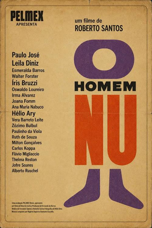 The Naked Man 1968 official movie poster