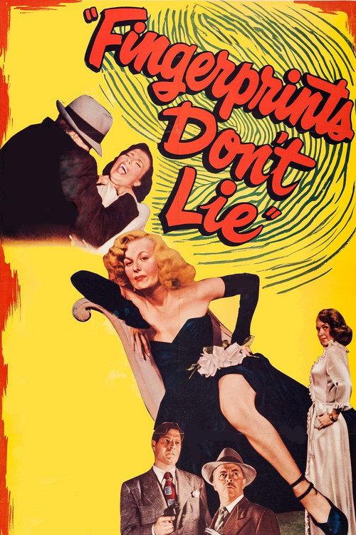 Fingerprints Don't Lie 1951 official movie poster