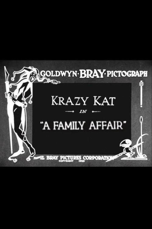 A Family Affair 1920 official movie poster