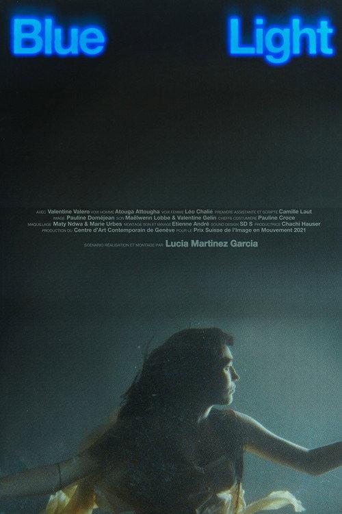 Blue Light 2024 official movie poster