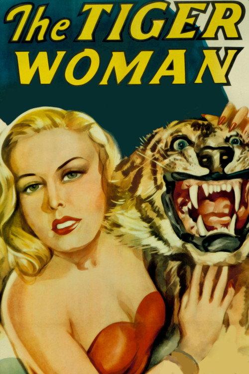 The Tiger Woman 1945 official movie poster