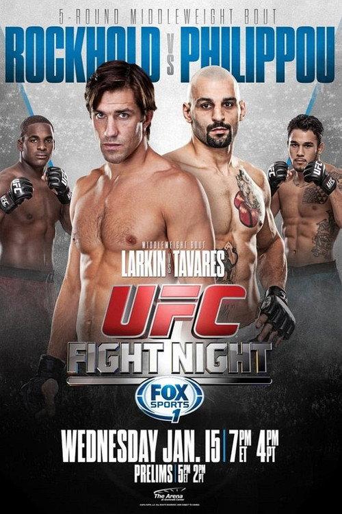 UFC Fight Night 35: Rockhold vs. Philippou 2014 official movie poster