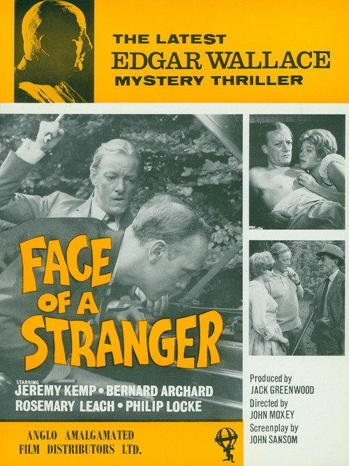 Face of a Stranger 1964 official movie poster