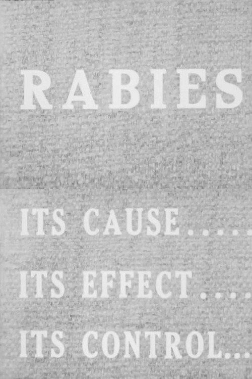 Rabies 1957 official movie poster